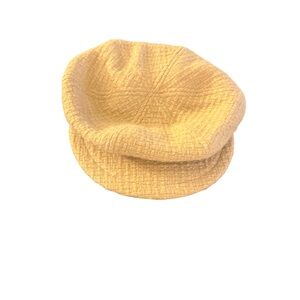 American Eagle Woven Straw Newsboy Cap Hat – Tan / Neutral